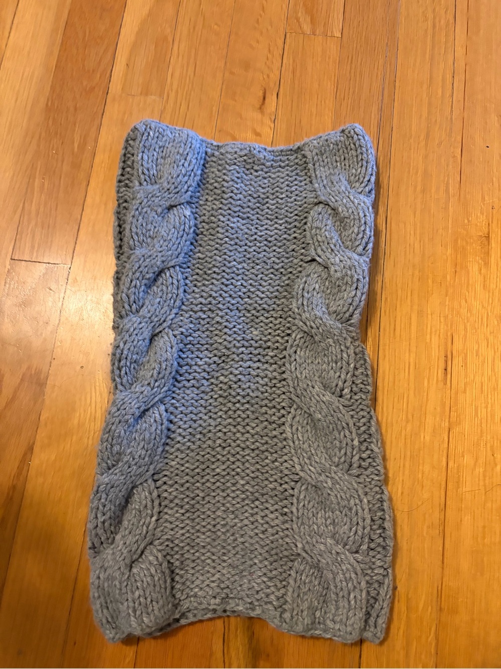 Cowl Neck Warmer - Gray